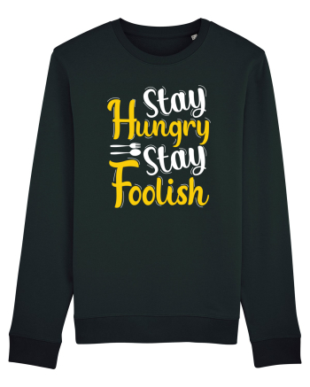 Stay Hungry Stay Foolish Black