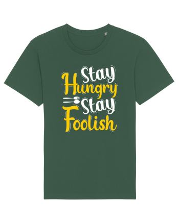 Stay Hungry Stay Foolish Bottle Green
