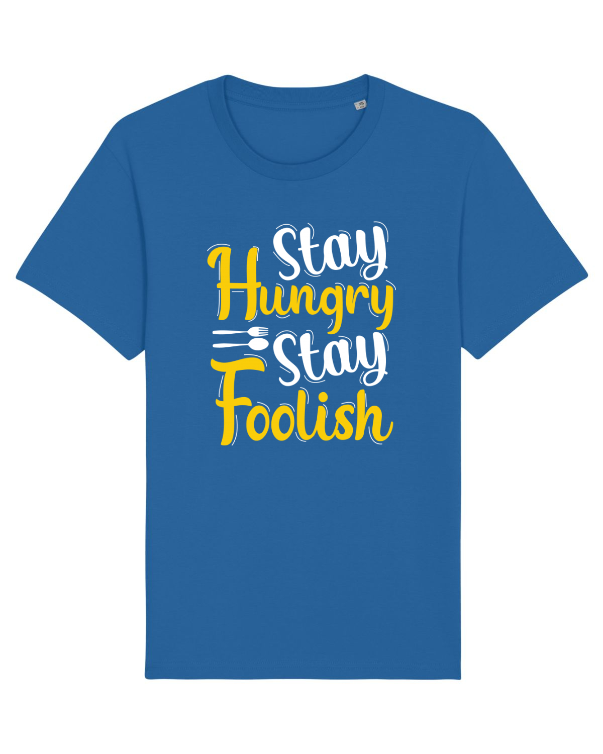 Tricou mânecă scurtă Unisex Rocker Royal Blue