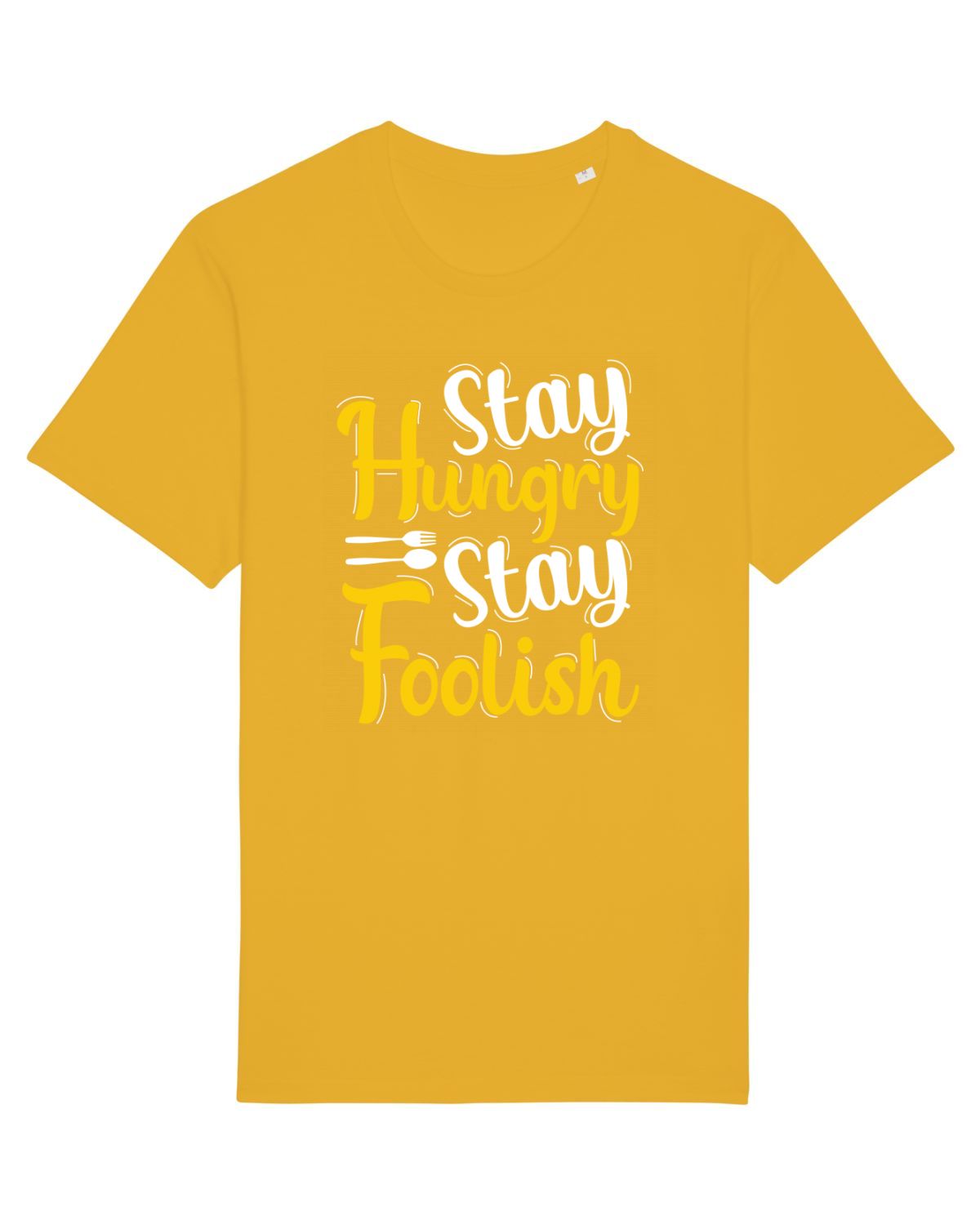 Tricou mânecă scurtă Unisex Rocker Spectra Yellow