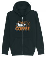 Take Your Coffee Hanorac cu fermoar Unisex Connector