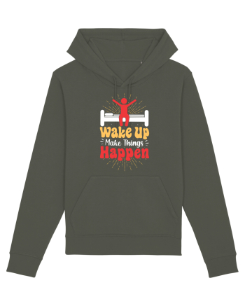 Wake Up Make Things Happen Khaki