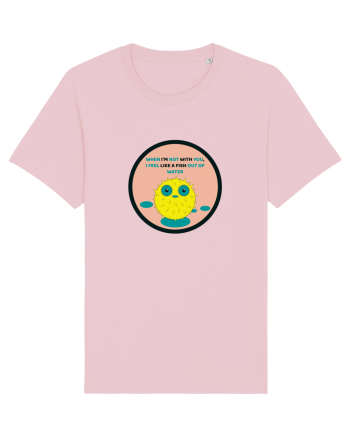 Balloon Fish - Out of water Cotton Pink
