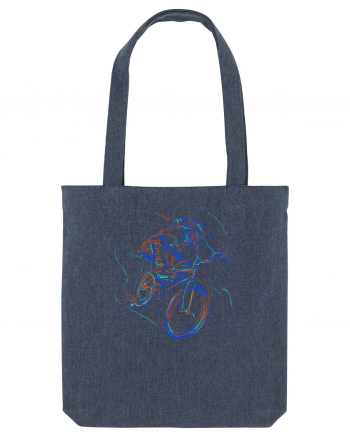 Bicicleta in culori Midnight Blue