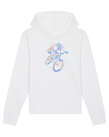 Bicicleta in culori White