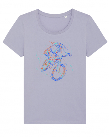 Bicicleta in culori Lavender