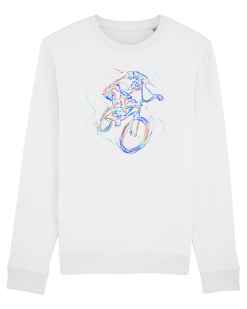 Bicicleta in culori White