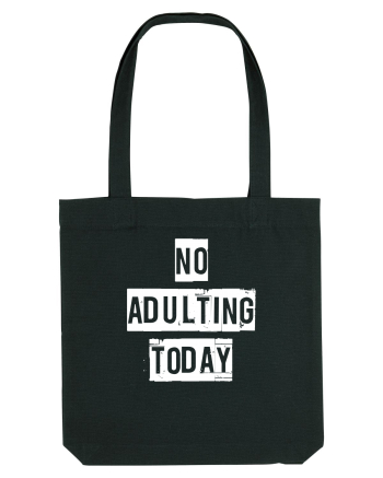 NO ADULTING Black