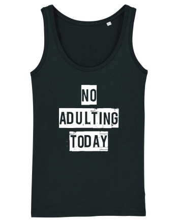 NO ADULTING Black