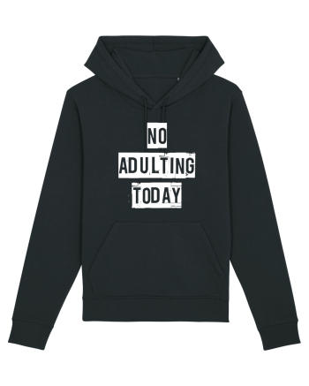 NO ADULTING Black