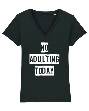 NO ADULTING Black