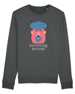 Becoming Nature Bluză mânecă lungă Unisex Rise