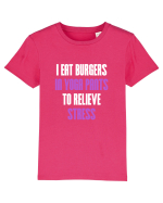 EAT BURGERS Tricou mânecă scurtă  Copii Mini Creator