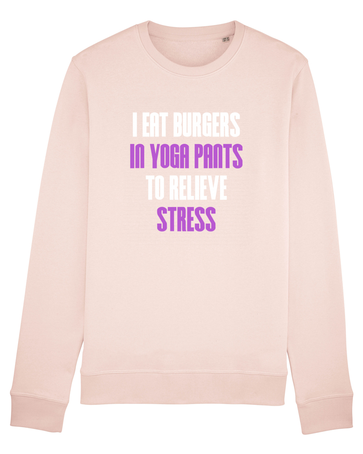 Bluză mânecă lungă Unisex Rise Candy Pink
