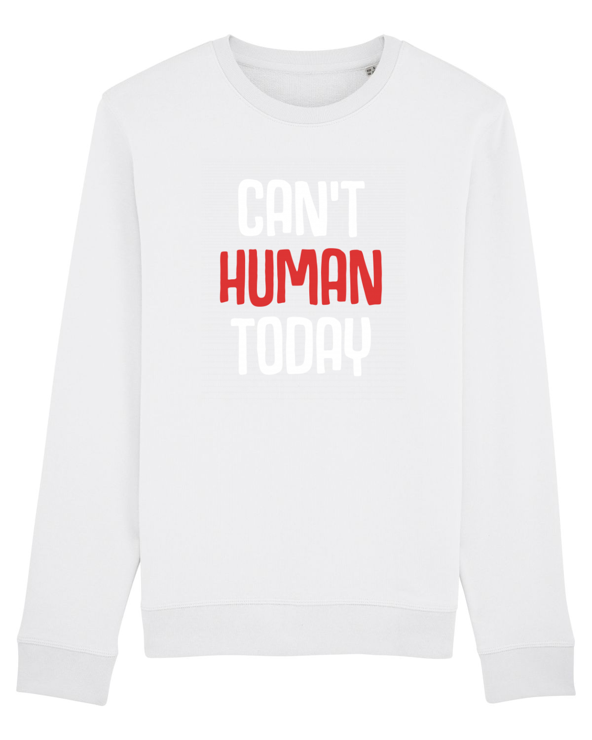Bluză mânecă lungă Unisex Rise White