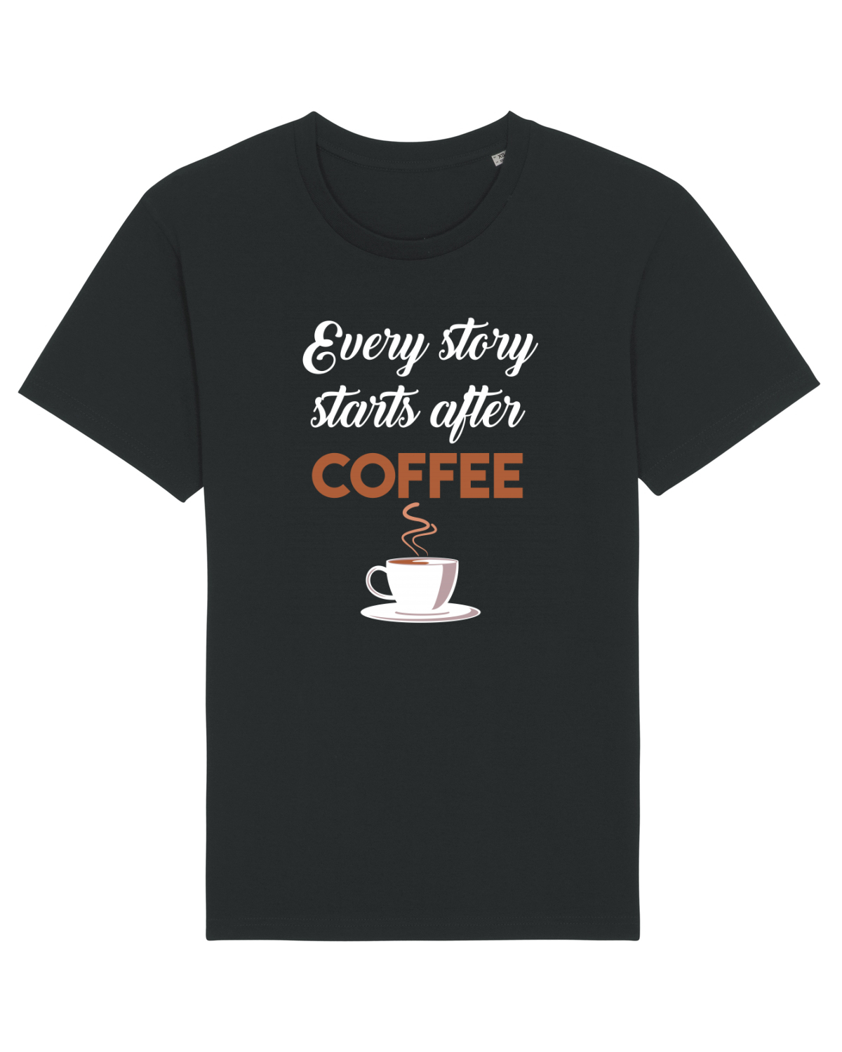Tricou mânecă scurtă Unisex Rocker Black