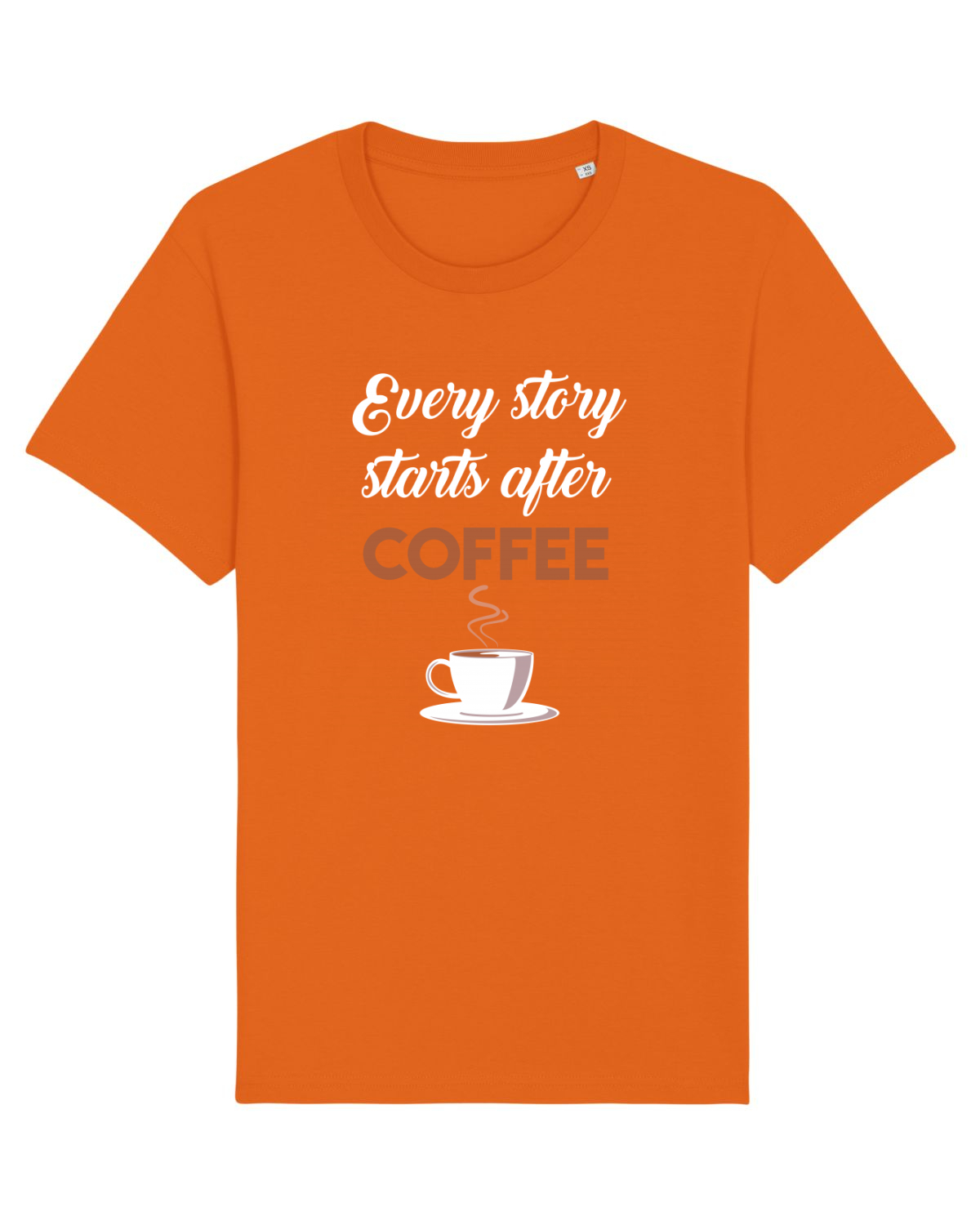 Tricou mânecă scurtă Unisex Rocker Bright Orange