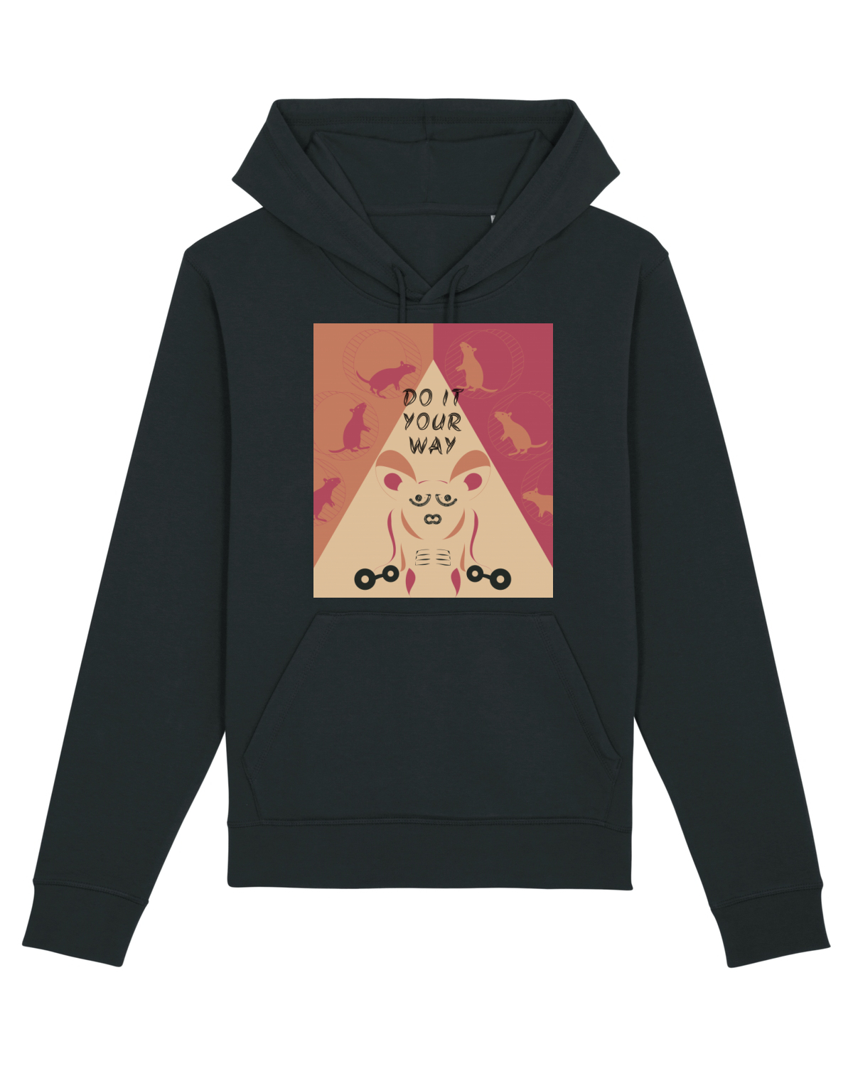 Hanorac Unisex Drummer Black
