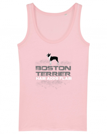 BOSTON TERRIER Cotton Pink