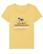 SAINT BERNARD Tricou mânecă scurtă guler larg fitted Damă Expresser