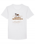 SAINT BERNARD Tricou mânecă scurtă guler larg Bărbat Skater