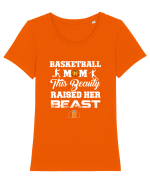 BASEBALL MOM Tricou mânecă scurtă guler larg fitted Damă Expresser