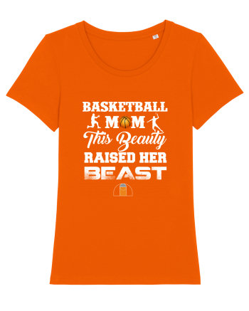 BASEBALL MOM Bright Orange