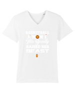BASEBALL MOM Tricou mânecă scurtă guler V Bărbat Presenter