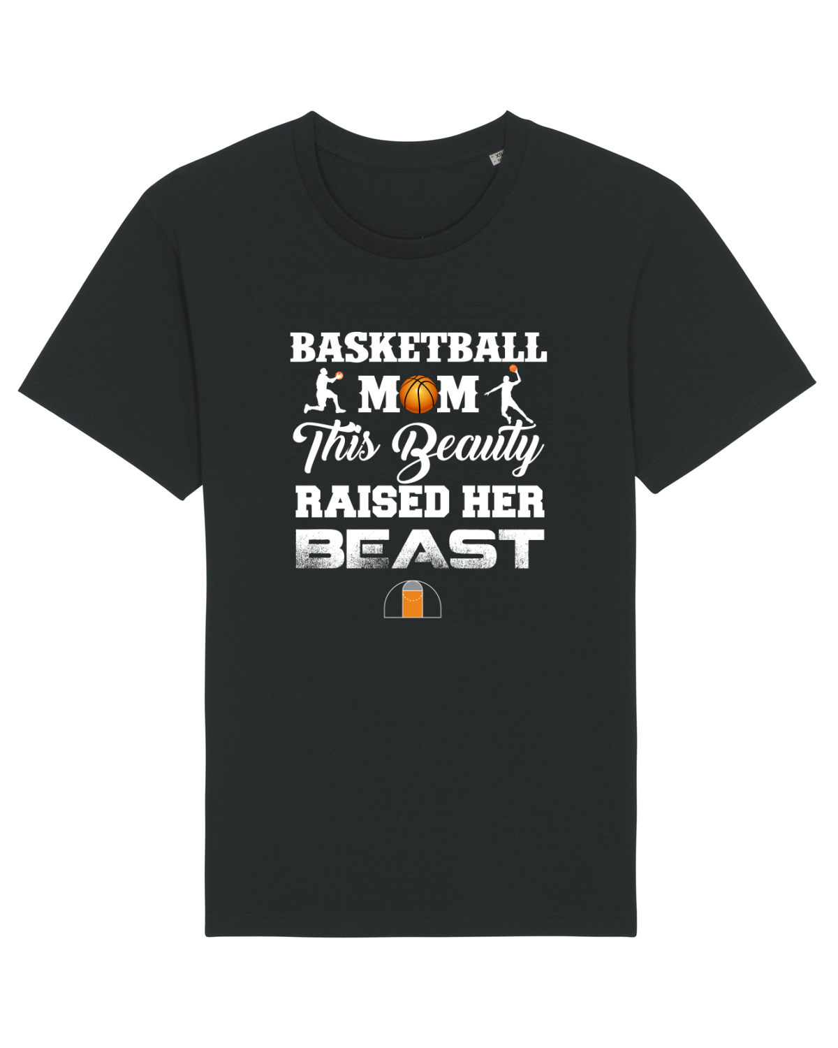 Tricou mânecă scurtă Unisex Rocker Black