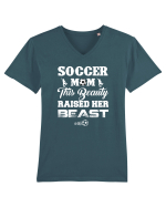 SOCCER MOM Tricou mânecă scurtă guler V Bărbat Presenter