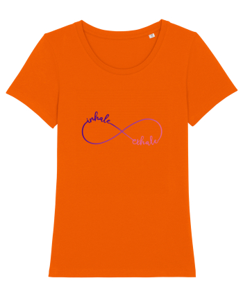 Inhale Exhale Bright Orange