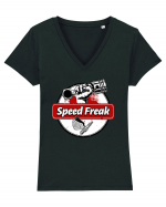 Speed Freak Tricou mânecă scurtă guler V Damă Evoker