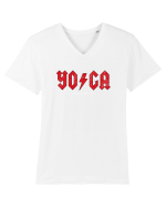 YOGA Tricou mânecă scurtă guler V Bărbat Presenter