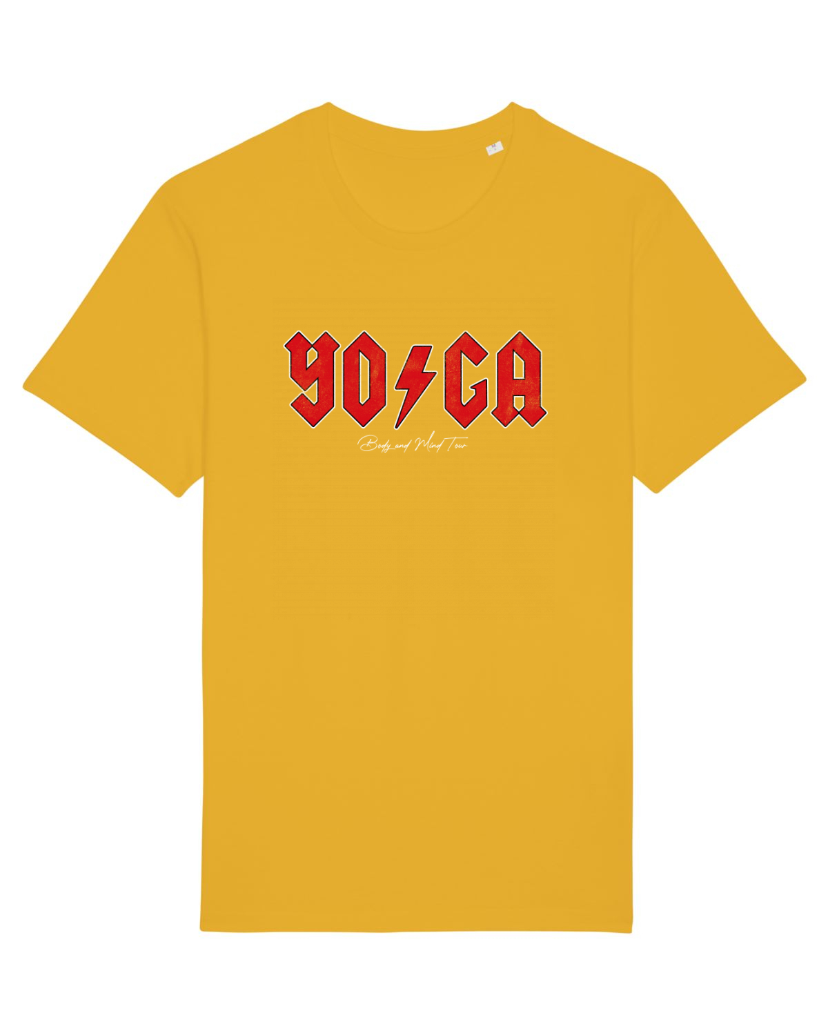 Tricou mânecă scurtă Unisex Rocker Spectra Yellow