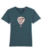 Love Is In The Air Tricou mânecă scurtă guler V Bărbat Presenter