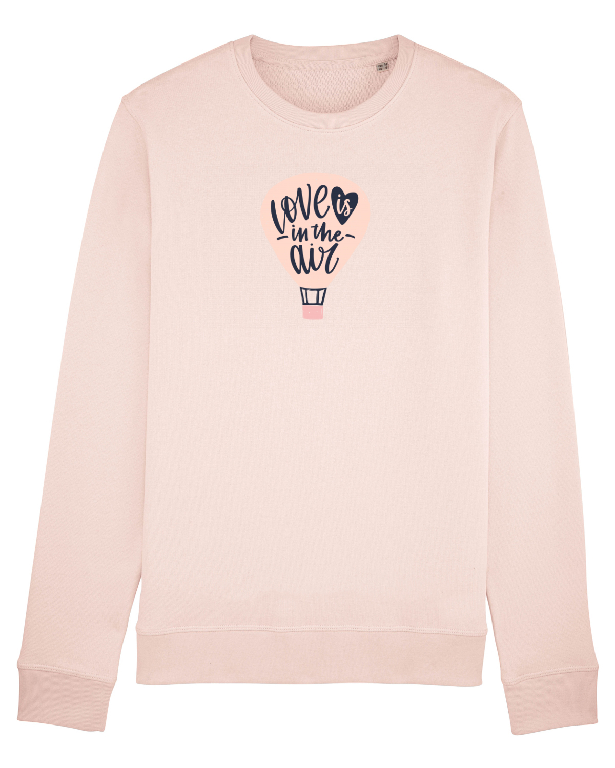 Bluză mânecă lungă Unisex Rise Candy Pink