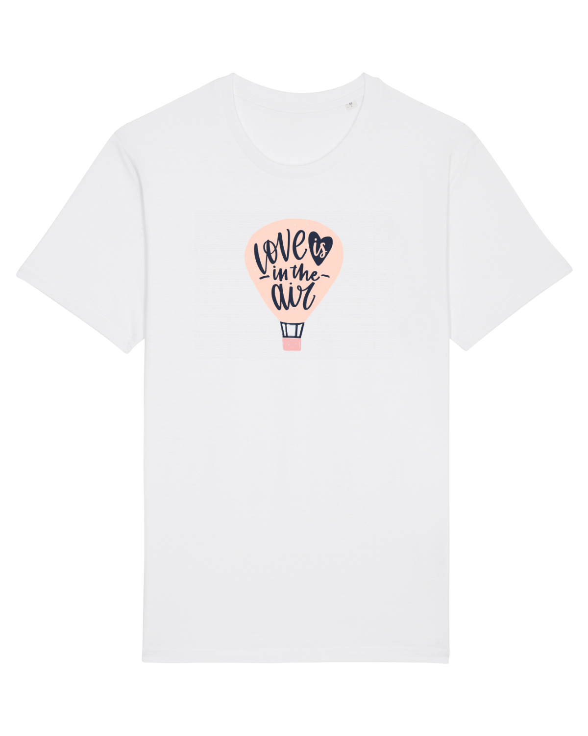 Tricou mânecă scurtă Unisex Rocker White