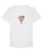 Love Is In The Air Tricou mânecă scurtă guler larg Bărbat Skater