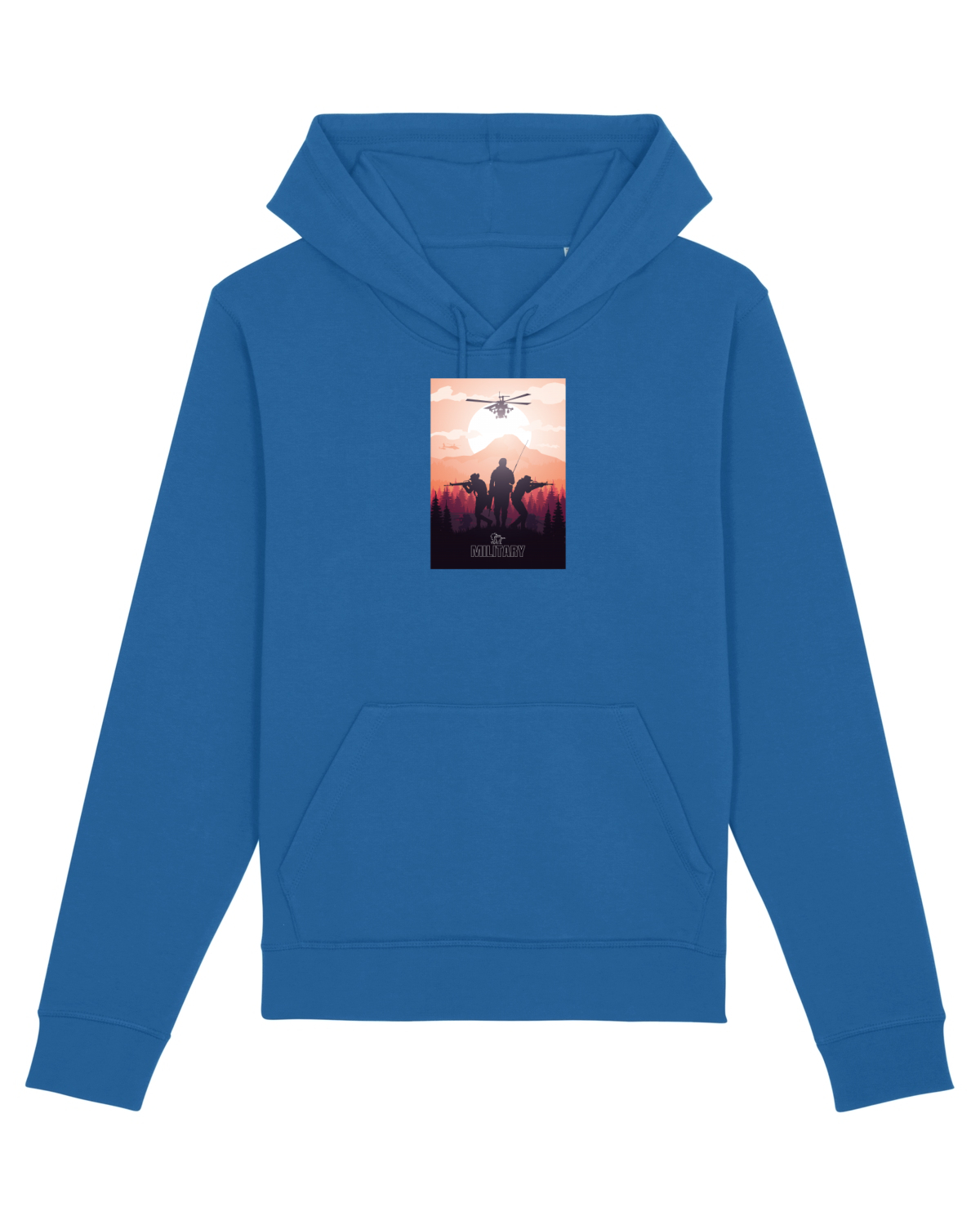 Hanorac Unisex Drummer Royal Blue