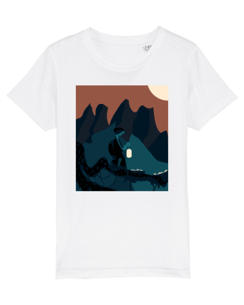 Just a turtle in the jungle White