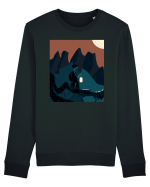Just a turtle in the jungle Bluză mânecă lungă Unisex Rise