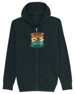 Never Underestimate An Old Man With A Snowboard Hanorac cu fermoar Unisex Connector
