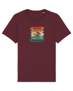 Never Underestimate An Old Man With A Snowboard Tricou mânecă scurtă Unisex Rocker