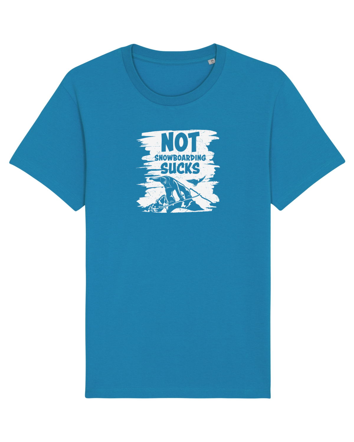 Tricou mânecă scurtă Unisex Rocker Azur