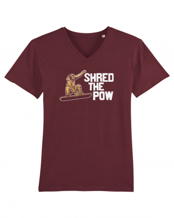 Shred The Pow Burgundy