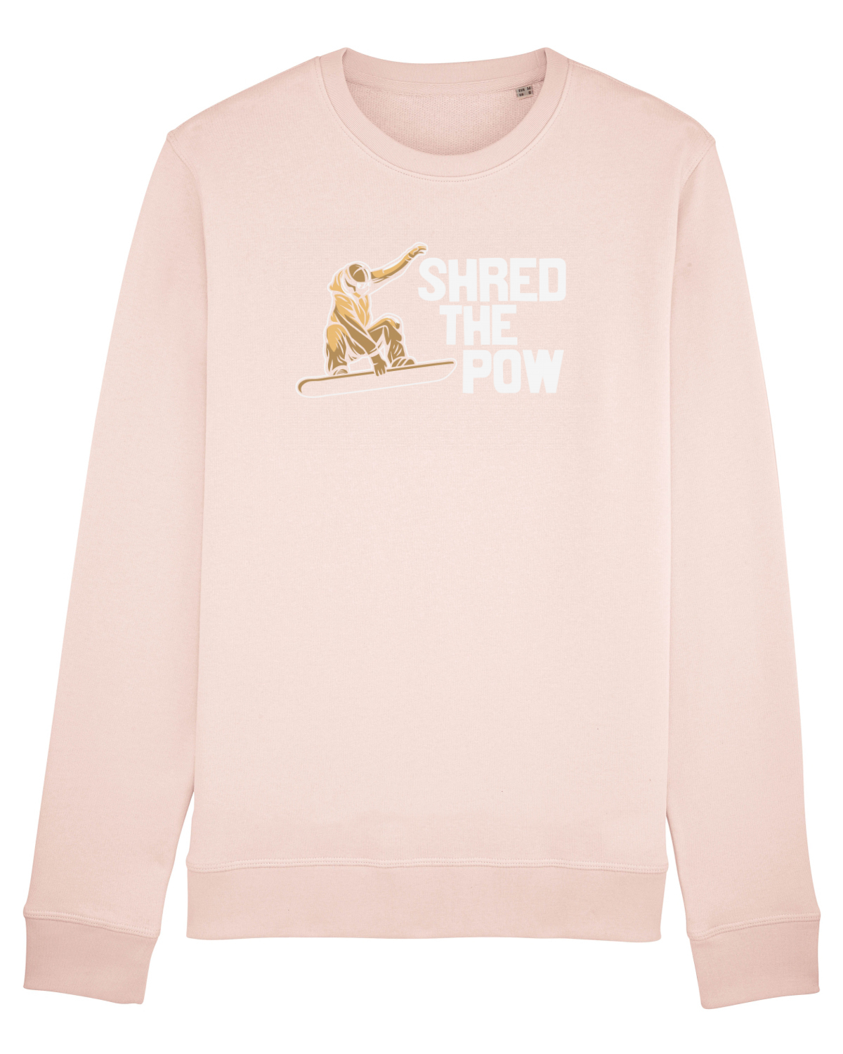 Bluză mânecă lungă Unisex Rise Candy Pink