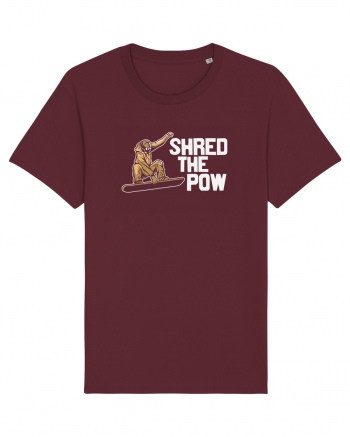 Shred The Pow Burgundy