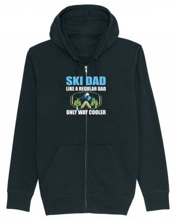 Ski Dad Like a Regular Dad Only Way Cooler Black