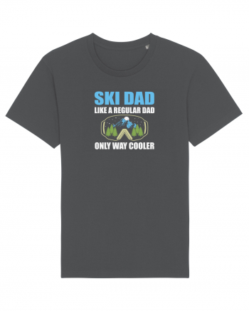 Ski Dad Like a Regular Dad Only Way Cooler Anthracite