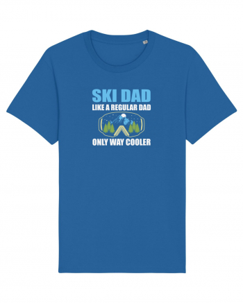 Ski Dad Like a Regular Dad Only Way Cooler Royal Blue